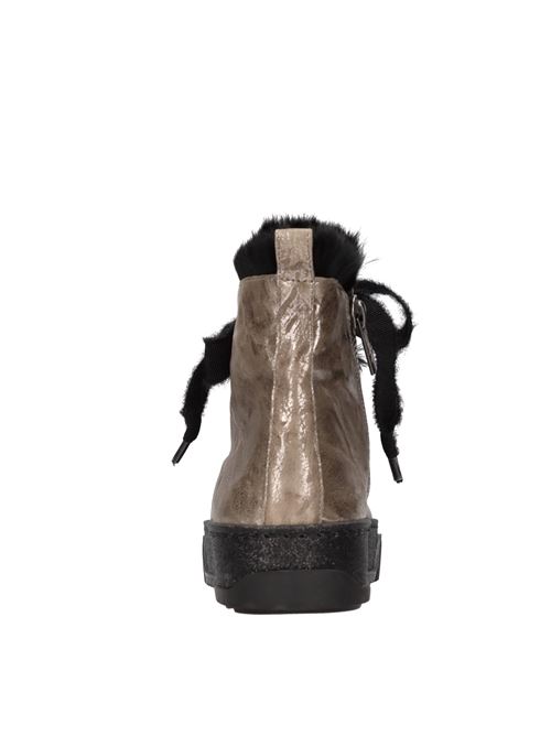 Sneakers alte in pelle HENRY BEGUELIN | SD4016N PELL. METAL WASHPIOMBO